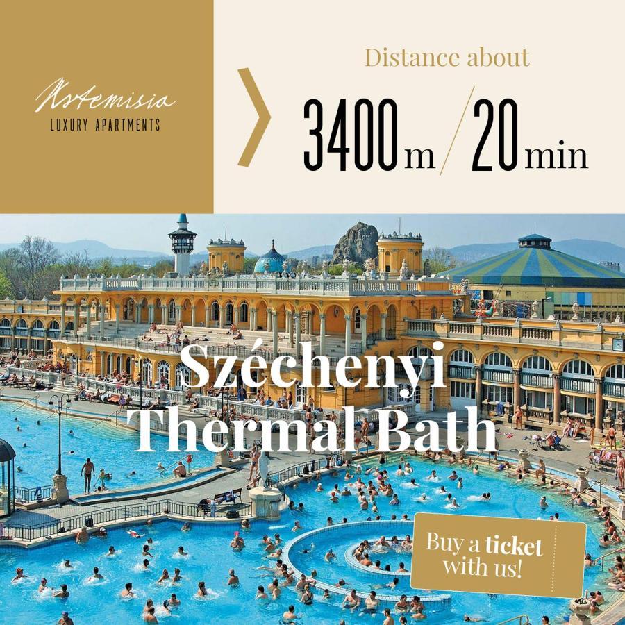 Artemisia Luxury Apartments Jardin Budapest Kültér fotó